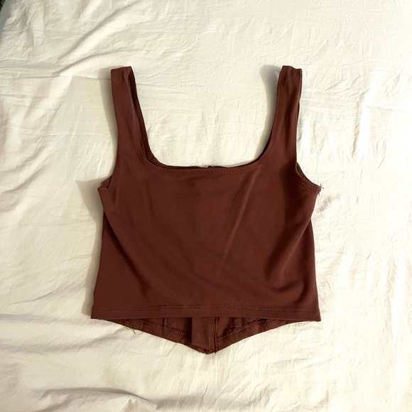 Brown Coreset Top - Picture 2 of 3